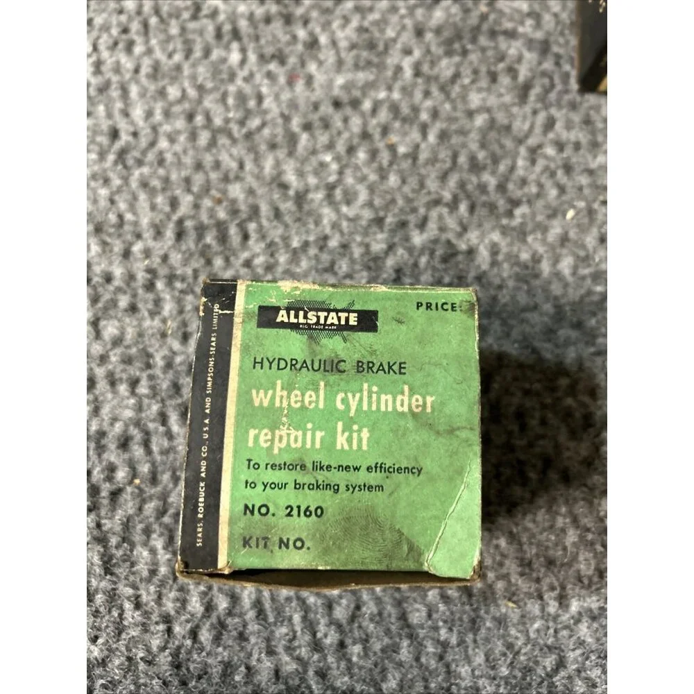 Vtg Advertising Allstate Car Parts Wheel Cylinder Repair Kit